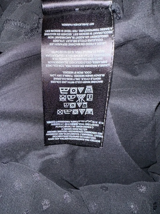 GUESS Black Polkadot Mini Halter dress, size 2 - Picture 6 of 7